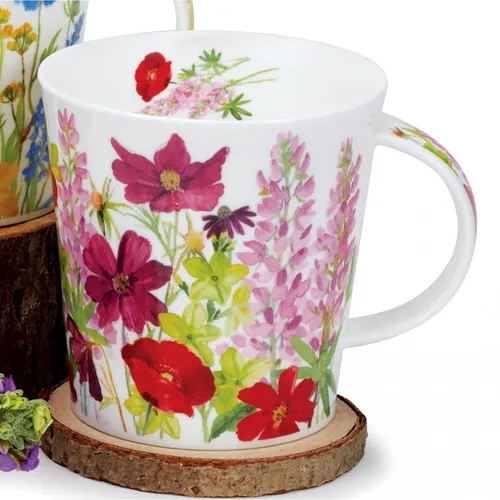 Dunoon Becher Cairngorm Cottage Border pink von formano