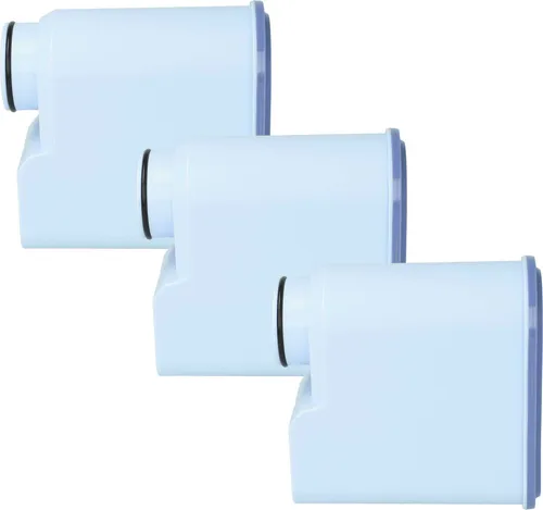 vhbw 3x Wasserfilter Filter kompatibel mit Philips Serie 5000 EP5340/10, EP5346/10, EP5345/10, EP5360/10 Kaffeevollautomat, Espressomaschine Hellblau