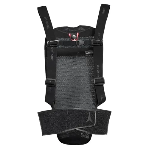 ATOMIC Live Shield AMID Lite Vest I Protektorenweste mit AMID-Technologie für maximalen Schutz I Ergonomischer Rückenprotektor aus atmungsaktivem Mesh I Ski-Schutzweste mit Taillengurt