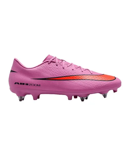 Nike Performance Fußballschuh rosa|schwarz 42 EU - Sportlicher Fußballschuh in Größe 42, ideal für nasse und matschige Naturrasenplätze. Mit atmungsaktivem Flyknit-Obermaterial für optimalen Tragekomfort.