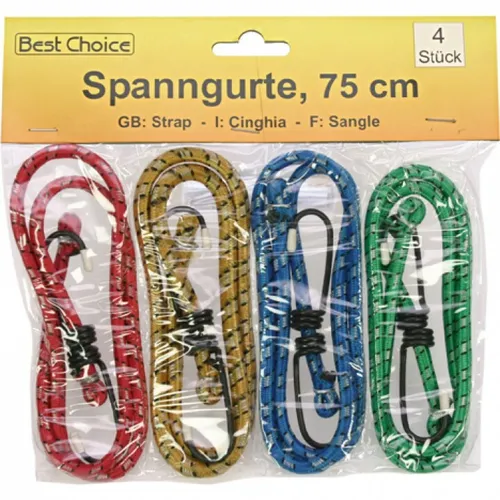 Best Choice Spanngurte 4er Set 75cm                                    (U03-002)