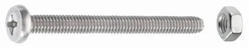 Connex Gewindeschrauben M5 x 40 mm PH 2 - 6 Stück Edelstahl Schraube