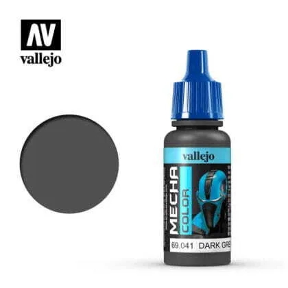 VALLEJO MECHA COLOR 69041 DARK GREY GREEN 17ml (Acrylic Paint)