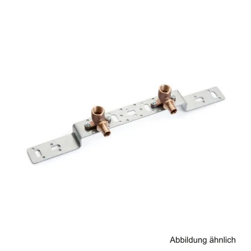 Rehau Rautitan RX+ Montageeinheit für Vorwandinstallation - Wasserrohre: Vorkonfektionierte Montageeinheit für Trinkwasserinstallation, ideal für einfache und schnelle Montage mit stabilen Wandwinkeln.