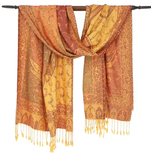 Schals & Halstücher Gelb von Guru-Shop