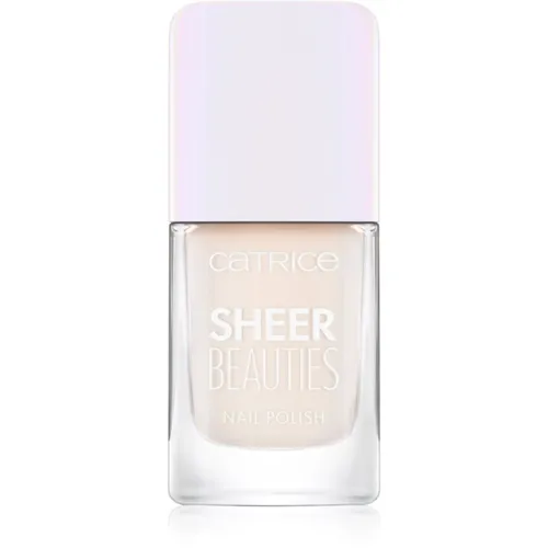 Catrice Sheer Beauties Nagellack Farbton 010 - Milky Not Guilty 10,5 ml