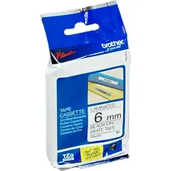 Etiketten & Anhängerschilder Schwarz von Brother