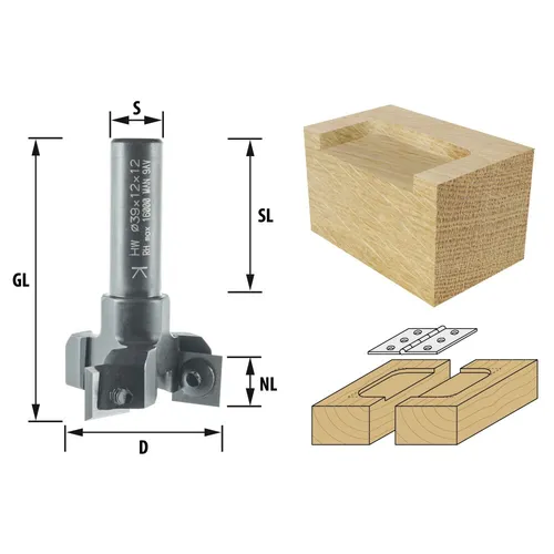 ENT Planfräser mit Wendemesser 28 mm | 20428