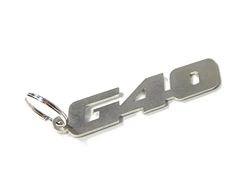 DisagrEE Schlüsselanhänger Polo G40 - hochwertiger Edelstahl gebürstet