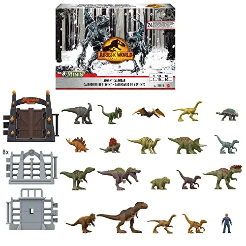 Jurassic World Dominion Urlaub Advent Kalender