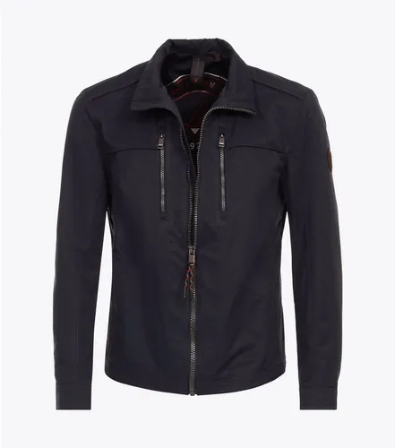 CASAMODA Jacke Uni Dunkelblau XL - Funktionsjacke mit hohem Baumwollanteil, normaler Passform und praktischen Reißverschlusstaschen – ideal für vielseitige Outfits.