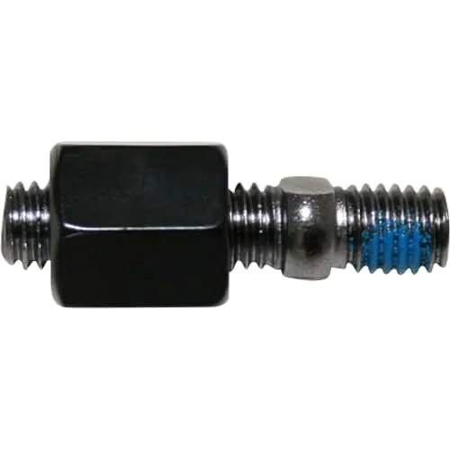 Spiegeladapter M8 RH, schwarz, f. Stiele m. M8 von HIGHSIDER