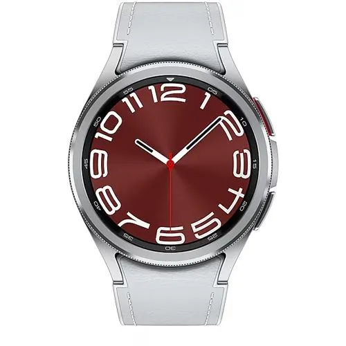 Samsung Galaxy Watch 6 R950 Classic Wi-Fi 43mm - Silber - Smartwatch mit Schlaf-Tracker, der vier Schlafphasen analysiert und Schnarcherkennung bietet. Ideal für gesundheitsbewusste Nutzer, die ihren Schlaf optimieren möchten.