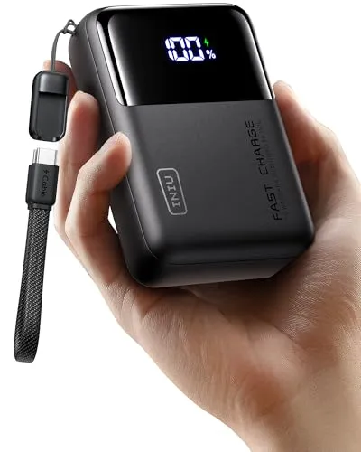 INIU Laptop Power Bank 100W PD3.0 – Kompakte 25000mAh Powerbank