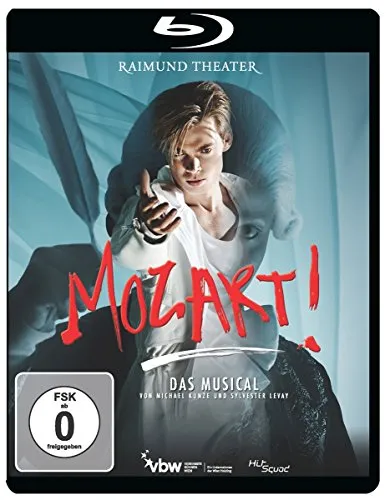 Mozart! - Das Musical - Live aus dem Raimundtheater Blu-ray *NEU*OVP* - Filme: Erleben Sie das Meisterwerk live auf Blu-ray, mit atemberaubender Bild- und Tonqualität direkt aus dem Raimundtheater.