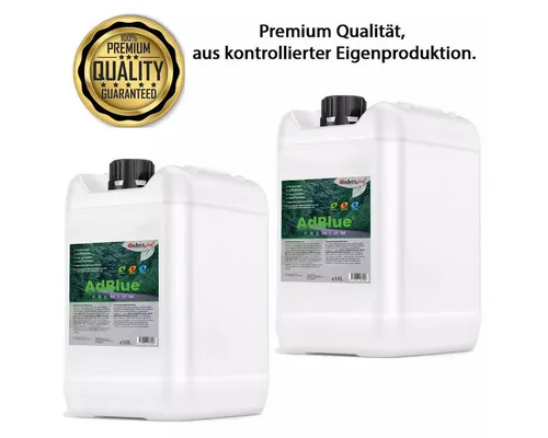 Paket.ag Diesel-Additiv AdBlue® Harnstofflösung 20L - Premium Diesel-Additiv für SCR-Dieselfahrzeuge, reduziert effektiv Stickoxide und fördert umweltfreundliche Abgasnachbehandlung. Hochreine Harnstofflösung, VDA-zertifiziert.