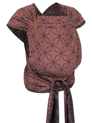 Hoppediz Babytrage Hop-Tye Advanced - Halfbuckle für ab Geburt - Halfbuckle Babytrage für Neugeborene (2,5 - 20 kg) mit besonderen Wrapconversion-Trägern für ein optimales Tragetuchgefühl und höchste Sicherheit nach internationalen Standards.