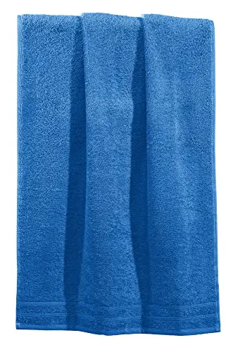 Erwin Müller Badetuch Heidelberg 100% Baumwolle Royalblau Größe 100x150 cm - saugstark, gut trocknend, kompakt, leichte Qualität - ideal für Sport, Strand, Reisen (weitere Farben)