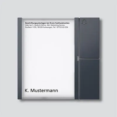 Siedle TM 612-1 AG Tasten-Modul von Siedle