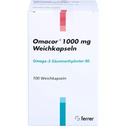 Omacor 1.000 mg Weichkapseln von Aaragon Pharma s.r.o.