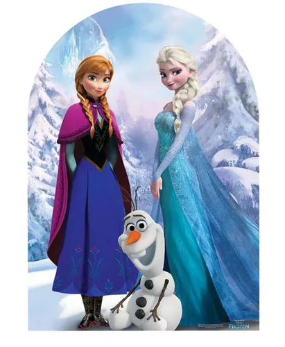 Dekofigur Disney Pappaufsteller Frozen Stand In von empireposter