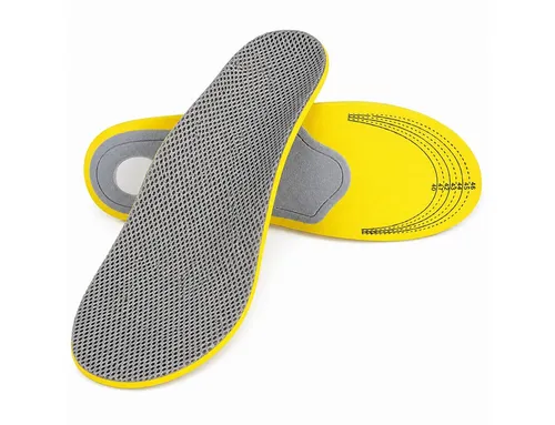 COOL-i ® 3D Einlegesohlen zuschneidbar, atmungsaktiv & stoßdämpfend, bei Plattfuß, Fersensporn & allgemeinen Fußschmerzen