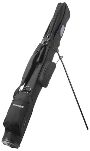 Silverline Standbag Sunday Pencil-Bag - Leichte 4,5 Inch Standbag mit 2 Dividern, ideal für Reisen und inklusive integrierter Schutzhaube für optimalen Schutz.