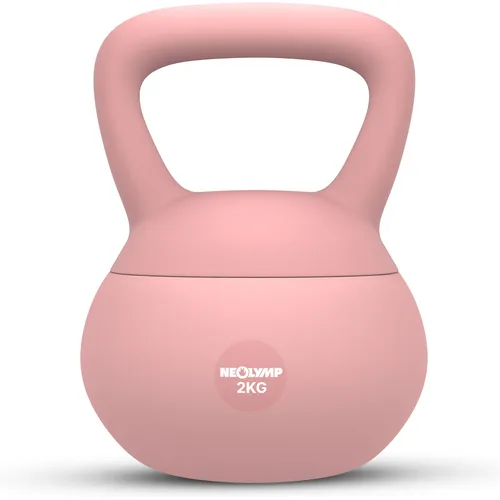 NEOLYMP Kettlebell 2 kg – Soft-Kugelgewicht in pink von NEOLYMP