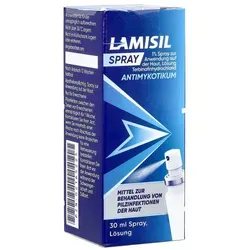 Lamisil Spray 30 ML - Antimykotikum für die Haut - Lamisil Spray 1% zur Anwendung auf der Haut, effektiv gegen Pilzinfektionen. Praktische Sprayform für eine gezielte Anwendung und schnelle Wirkung bei Hautproblemen.