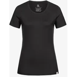 TOM FYFE Premium Merino T-Shirt Slim Fit Damen Schwarz/XL – 100% Merinowolle, atmungsaktiv und geruchshemmend - PFLEGELEICHT | Maschinenwaschbar bei 30 °C, ideal für den täglichen Einsatz. WEICHER TRAGEKOMFORT | Flauschige Nähte und erstklassige Garnkonstruktion sorgen für ein angenehmes Gefühl auf der Haut. VIELSEITIG | Perfekt für Alltag, Sport und Reisen.