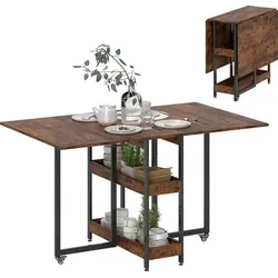 HOMCOM Klapptisch Esstisch Klappbar für 2-4 Personen