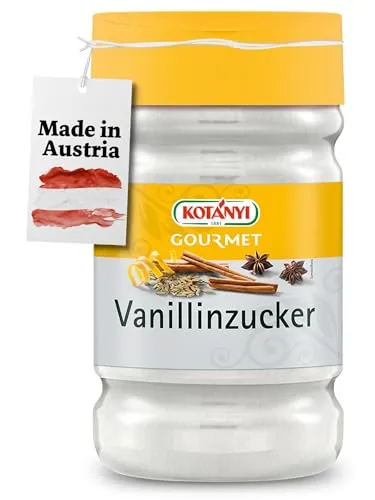Kotanyi Vanillinzucker Gewürze für Großverbraucher und Gastronomie, 1150 g