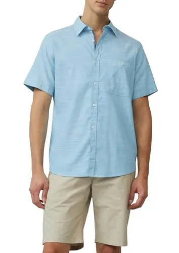 s.Oliver Slim Fit Kurzarm-Hemd aus Baumwollstretch