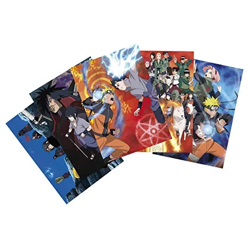 ABYstyle - NARUTO SHIPPUDEN - Postkarten - Set 1 (14.8x10.5)