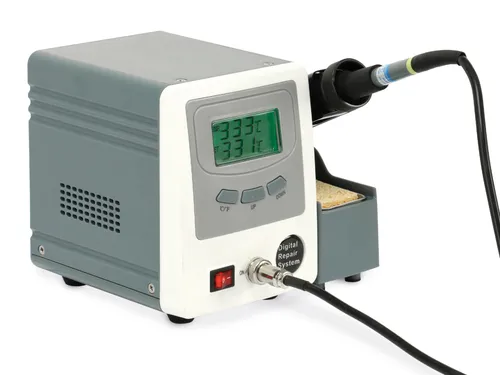 DAYTOOLS Lötstation LS-981, 60 W - Lötgeräte für präzises Arbeiten, ausgestattet mit schneller Aufheizzeit und temperaturgeregeltem Lötkolben für optimale Ergebnisse.