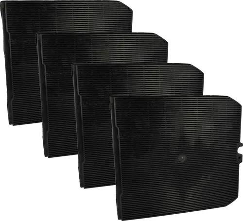vhbw 4x Aktivkohlefilter kompatibel mit Falmec CONCORD 1630, 1430, 1230 Dunstabzugshaube