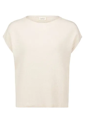Cartoon Damen Strukturshirt Kurzarm 36, Nature Melange von Cartoon