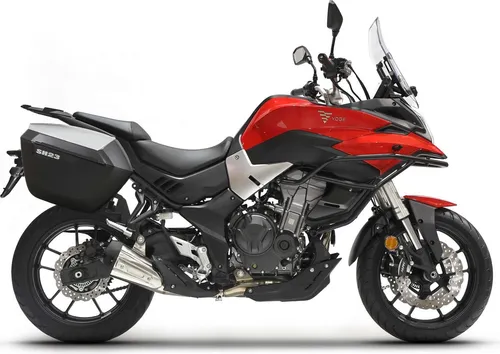 3P Seitenkofferträger - Motorradzubehör, kompatibel mit Voge Modellen, leicht und schlicht im Design für eine optimale Gepäcklösung.