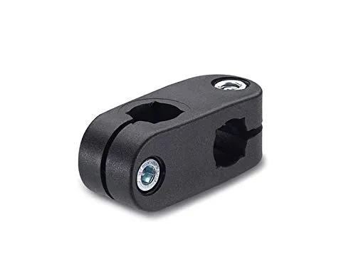 DOLD Mechatronik | Kunststoff Kreuz-Klemmhalter, Rohr-Klemmverbinder B10-B10