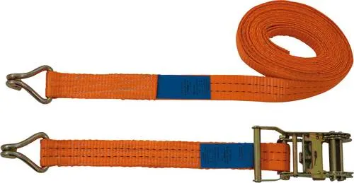 Petex 43192835 Zweiteiliger Spanngurt Zugkraft LC Niederzurren (einzeln/direkt)=1000 daN (L x B) 6m x 35mm Ratsche EN 12195