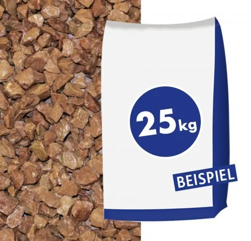 Marmorsplitt Rosso Verrona 12-16mm 25kg Sack