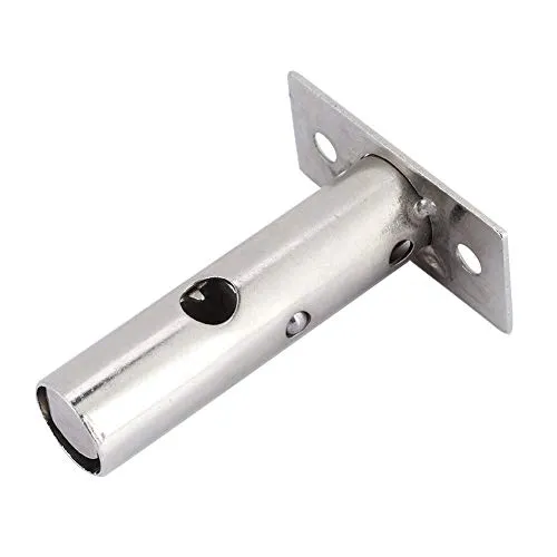 Sonew Röhrenförmige Einsteckschlösser, Rostfreier Stahl Hardware Rohrverriegelung Unsichtbare Türverriegelung für Brandschutztür Fluchtgang