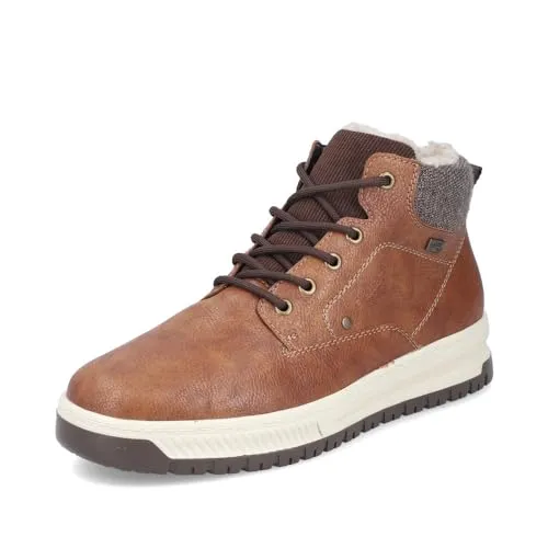 Rieker Herren Winterstiefel 38530, wasserabweisend - Wanderschuhe mit riekerTEX-Membran für optimalen Nässeschutz und Atmungsaktivität, ideal für kalte Tage. Extraweite für hohen Tragekomfort.