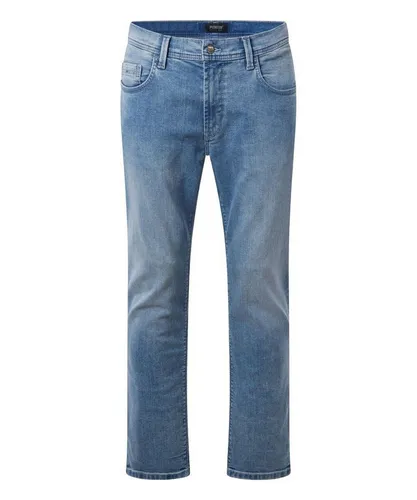 Pioneer 5-Pocket-Jeans blau 34/34 - Jeans in light blue used, aus 98% Baumwolle für hohen Tragekomfort und elastische Passform, ideal für lässige Outfits.