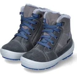 Superfit GROOVY Schneestiefel - Warm gefüttert und wasserdicht - Wanderschuhe mit Gore-Tex, ideal für kalte Tage. Robustes Wildleder und bequemer Klettverschluss für optimalen Tragekomfort.