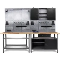 Ondis24 Werkbank Set mit LED & Bluetooth Lautsprecher