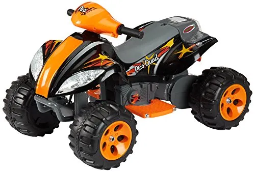 JAMARA 460247 - Ride-on Quad Pico 6V Kinder Elektroauto - Elektrofahrzeug mit leistungsstarkem Antriebsmotor und langanhaltendem Akku für unvergessliche Fahrten. Ideal für kleine Abenteurer!