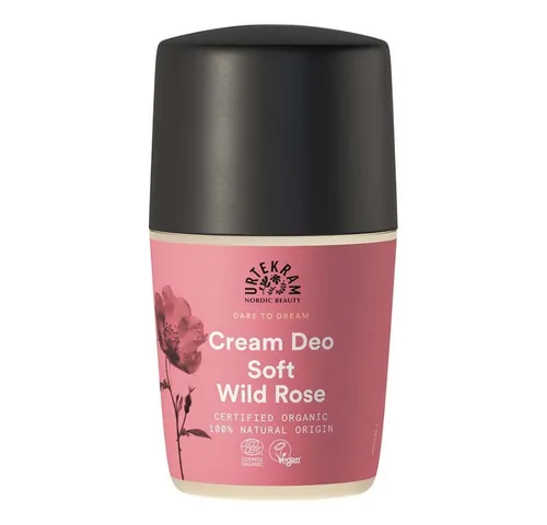 Urtekram Körperbutter Soft Wild Rose - Deo Roll On 50ml