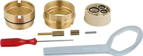 HANSA Universalverlängerungssatz 20mm für HANSA Badarmatur - Sanitärinstallation, ideal für die Anpassung von HANSA-EH-Mischern, sorgt für flexiblen Einbau in unterschiedlichen Wandstärken.