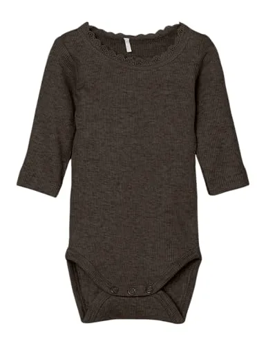 NAME IT Damen Nbfkab Ls Body Noos, Delicioso, Numeric_92 von NAME IT